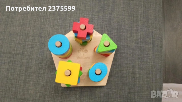 Дървена низанка Eichhorn 