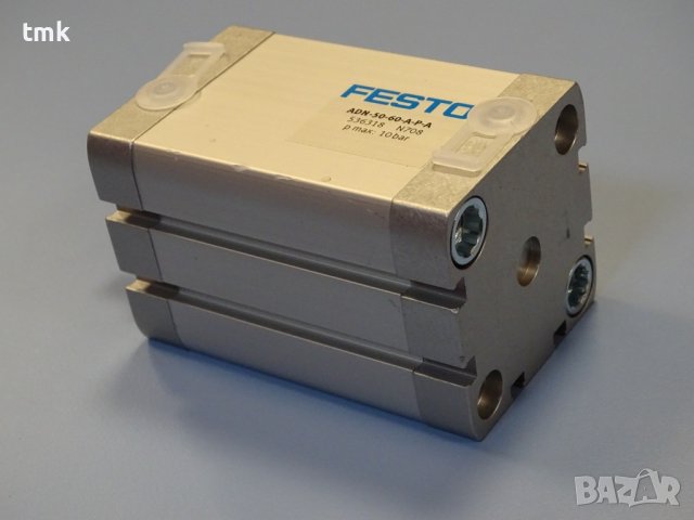 пневматичен цилиндър Festo ADN-50-60-A-P-A compact air cylinder, снимка 3 - Резервни части за машини - 40528421