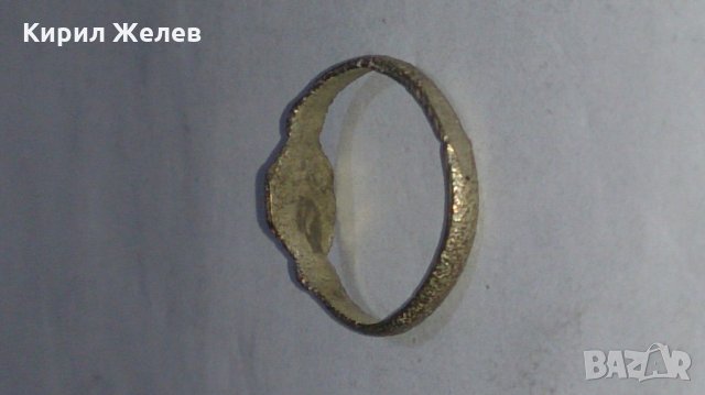 Старинен пръстен сачан ръчна изработка - 73411, снимка 4 - Пръстени - 29004154