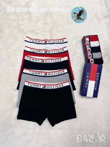 Tommy Hilfiger Комплект 5 броя Мъжки Боксерки Томи Хилфигер Код E5