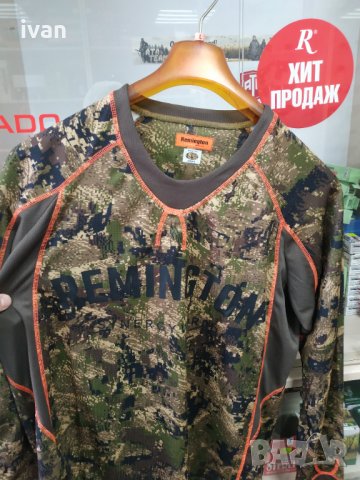 Тениски Ремингтън с дълъг ръкав