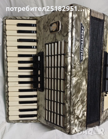 Акордеон 60баса WELTMEISTER Stela , снимка 3 - Акордеони - 53305585
