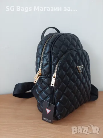 Guess лукс дамска чанта тип раница дамска раница раничка код 124, снимка 11 - Раници - 47407541
