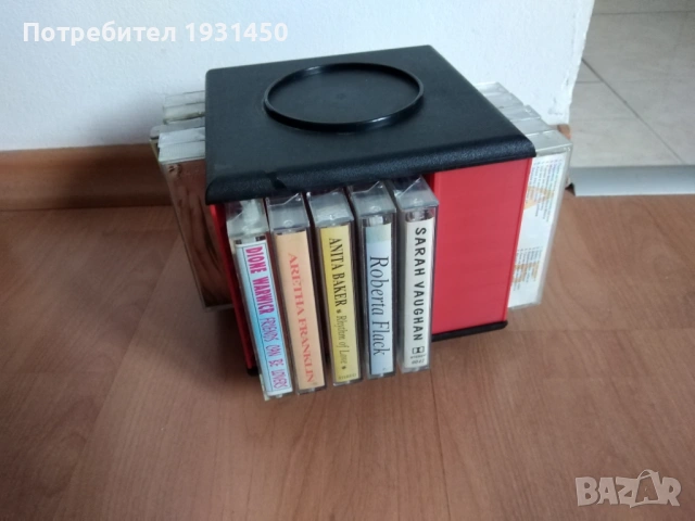 стойка за касети с 20 аудио касети, снимка 2 - Аудио касети - 52787686