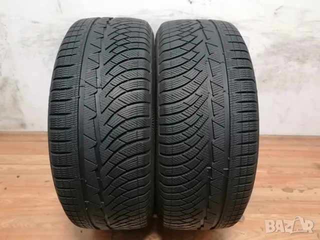 2 бр. 235/55/17 Michelin / зимни гуми, снимка 1 - Гуми и джанти - 47432976