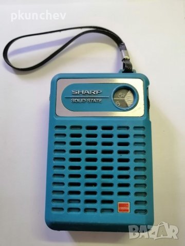 Ретро радиоприемник SHARP, снимка 11 - Радиокасетофони, транзистори - 37420882