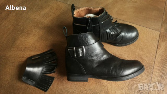 ZARA Kids Leather Shoes Размер EUR 30 детски боти естествена кожа 195-13-S, снимка 5 - Детски боти и ботуши - 43093511