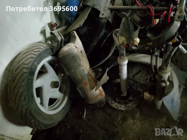 Двигател рама Honda foresight FES MF 05 250 Хонда Форсайт Пежо SV скутер, снимка 3 - Части - 52718900