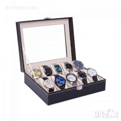 2100 Кутия за 10 часовника, снимка 2 - Подаръци за мъже - 37448404