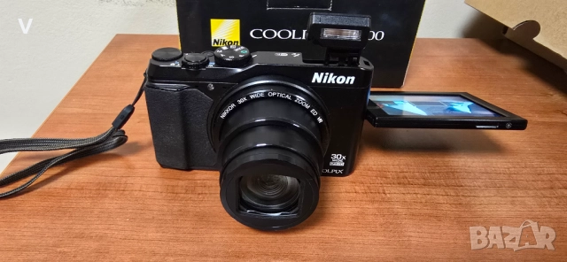 Nikon Coolpix S9900 - 2 батерии ;протектори; 30xZoom,Wi-Fi,GPS+Glonass,NFC, снимка 6 - Фотоапарати - 51775289