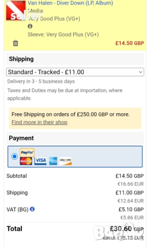 Van Halen ‎– Diver Down Издание 🇬🇧 UK 1982г Състояние на винила:едната страна е VG++,другата е VG+, снимка 7 - Грамофонни плочи - 52900464