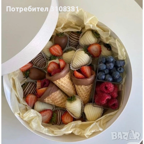 Ягода и сезонни плодове в шоколад, снимка 7 - Други услуги - 53359976