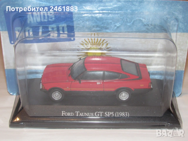 1/43 метална колекционерска количка Ford Taunus GT SP5 нова.