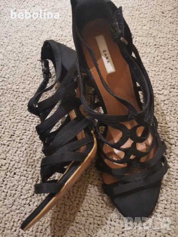 Zara сандали, снимка 3 - Дамски елегантни обувки - 34754322