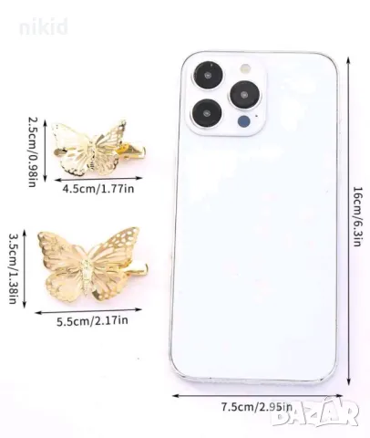 пеперуда пеперуди фиба фиби шнола нежна за коса, снимка 5 - Аксесоари за коса - 14596385