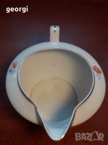Порцеланова каничка за мляко Чехословакия , снимка 4 - Сервизи - 32340738