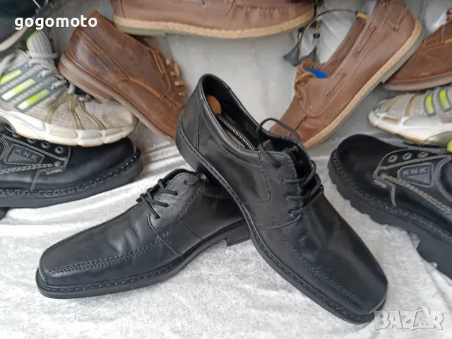 мъжки обувки КАТО НОВИ RIEKER original, 100% висококачествена естествена кожа, 43 - 44, снимка 14 - Официални обувки - 47825667