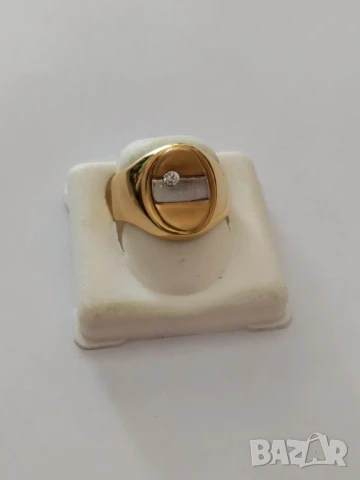 златен пръстен 47665, снимка 1