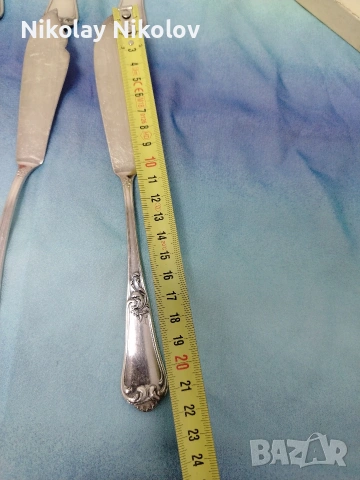 Посребрени прибори , снимка 5 - Антикварни и старинни предмети - 53143992