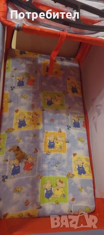 Детско сгъваемо легло с матрак и повивалник , снимка 4 - Бебешки легла и матраци - 37882903