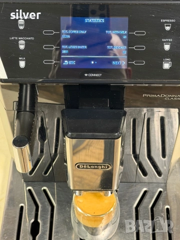 Кафемашина кафе автомат delonghi Primadonna CLASS с гаранция, снимка 7 - Кафемашини - 53050399