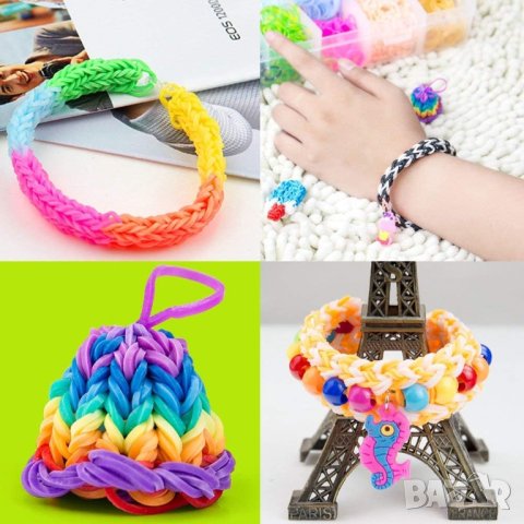 Детски комплект ластици за гривни B07T4XNL3D, снимка 7 - Образователни игри - 43389706