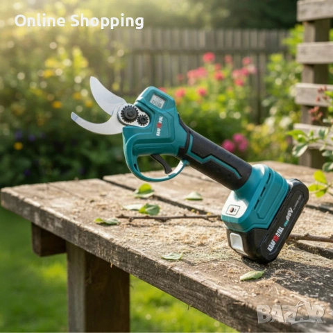 Акумулаторна лозарска ножица KraftRoyal, снимка 3 - Градинска техника - 53336230
