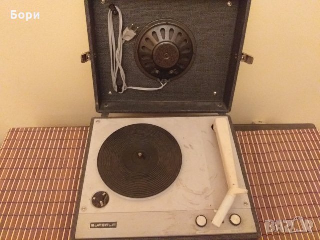 Грамофон SUPERLA, снимка 7 - Антикварни и старинни предмети - 27035199