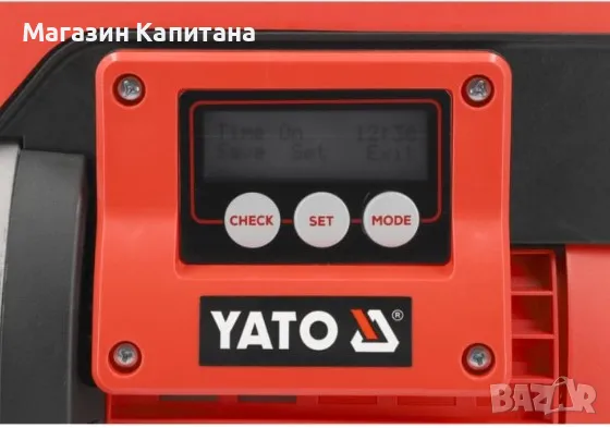 Хидрофорна помпа с филтър YATO, 1300 W, 5000 L/h, 5.3 bar, снимка 3 - Други машини и части - 49451646
