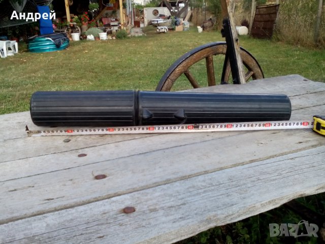 Стар калъф,тубус,туба за картини, снимка 3 - Антикварни и старинни предмети - 26328391