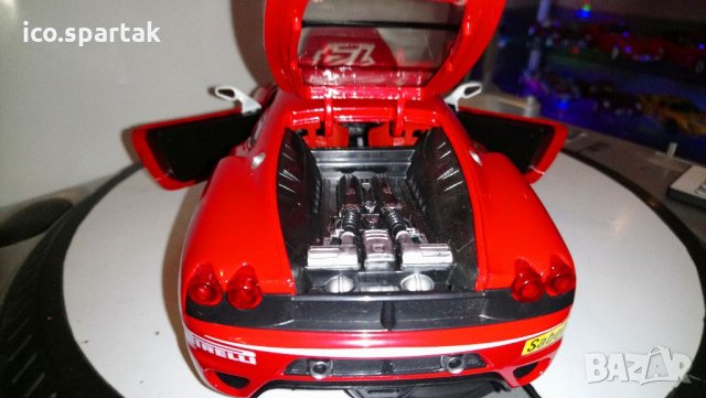 Ferrari 1 18 430 Challenge Hot whеels black , снимка 8 - Колекции - 32338202