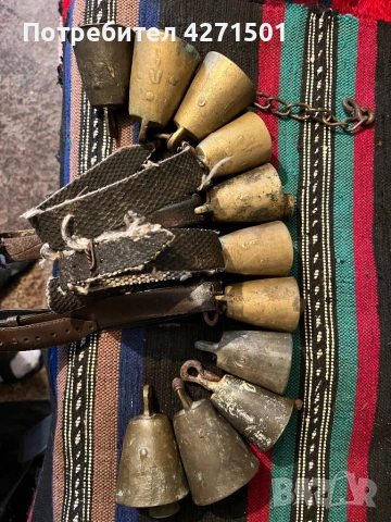 Стари чанове звънци , снимка 10 - Други ценни предмети - 53487680