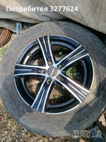 3 бр. лети джанти с гуми 5×114.3, снимка 2 - Гуми и джанти - 53451401