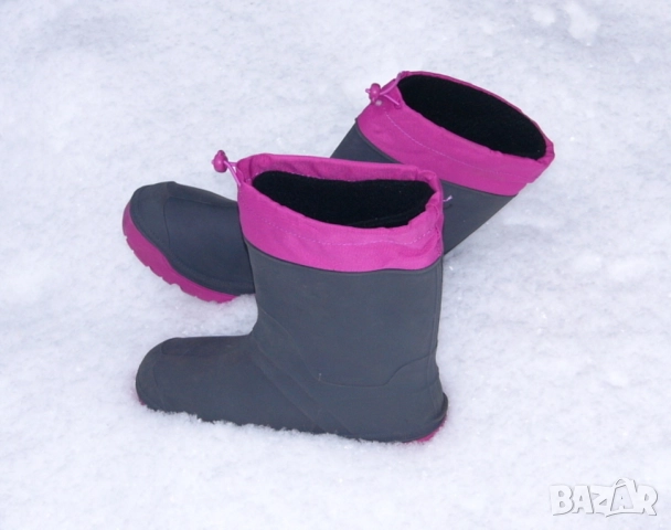 Оригинални Американски Зимни БОТУШИ № EU 36 / EU 38 Дамски / Детски Апрески К-т с Термочорапи БАРТЕР, снимка 4 - Дамски ботуши - 52118892