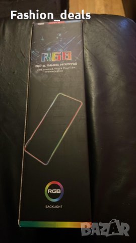 Нова голяма XXL RGB многоцветна Подложка за игри + безжична мишка, снимка 4 - Клавиатури и мишки - 37124280