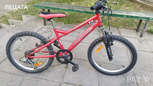 Детски велипед Cross Srider 20" с шест (6) скорости, със защитно обурадване за детето., снимка 2 - Велосипеди - 53126982