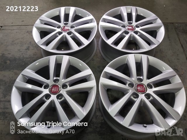 4 броя алуминиеви джанти за Fiat Croma,Fiat 500X  17, снимка 4 - Гуми и джанти - 27654410