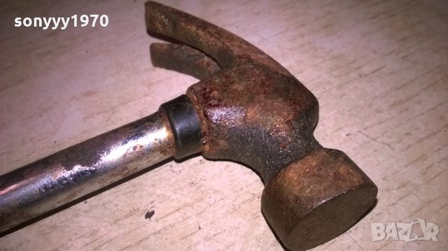 малко чукче с кози крак-19х7см-с гумирана ръкохватка, снимка 7 - Други инструменти - 27197593