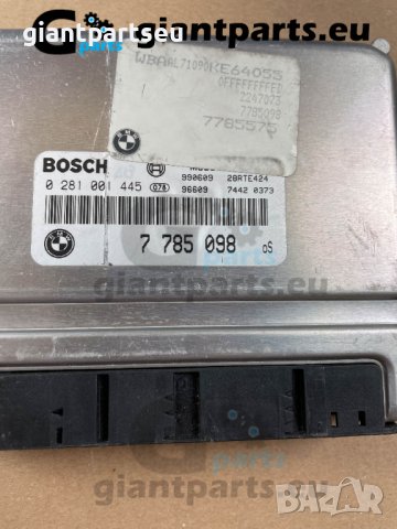 Компютър двигател БМВ е46 2.0д BMW, снимка 2 - Части - 38506780