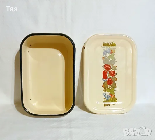 Емайлирани кутии с капак , снимка 6 - Други - 48682405