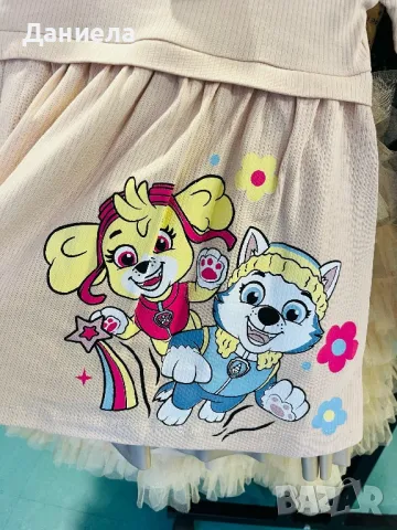 Рокля пес патрул, снимка 2 - Детски рокли и поли - 48410146