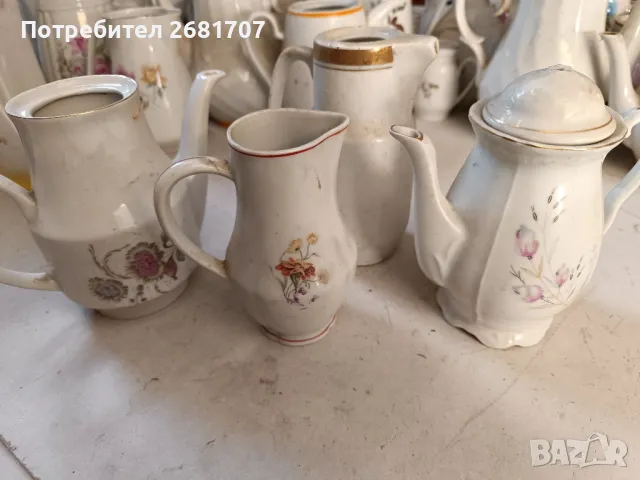 стари керамични канички , снимка 2 - Антикварни и старинни предмети - 48752009