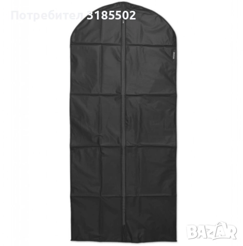 Комплект калъфи за дрехи, M/L/XL, 60x100/135/150cm, Black 3 броя, снимка 6 - Други - 51513611