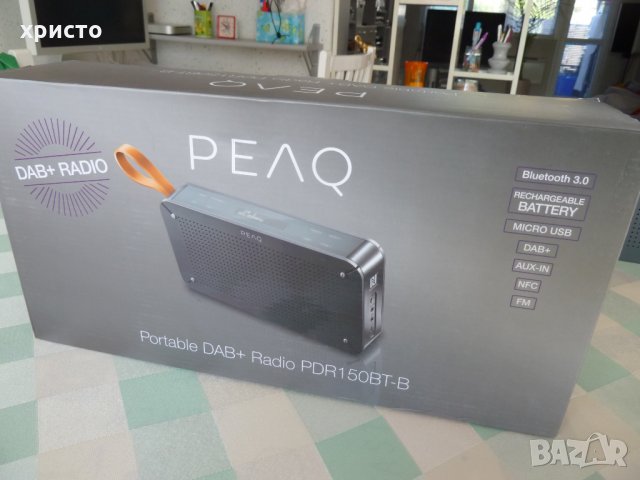 Peaq PDR-BT150-B, снимка 1 - Радиокасетофони, транзистори - 25243833