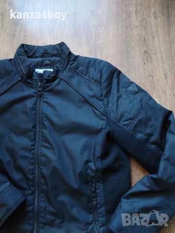 Guess Men's Long Sleeve Liam Iridescent Moto Jacket - страхотно мъжко яке Л, снимка 6 - Якета - 52228241