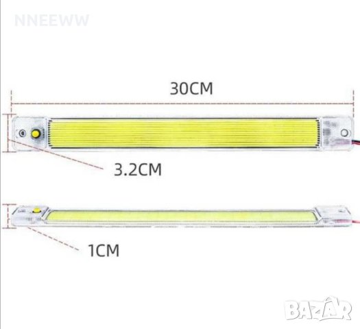Лампа интериорна, Лед Плафони 30см -3.2см, снимка 3 - Аксесоари и консумативи - 43949875