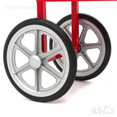 Количка за машина за пуканки, снимка 6 - Друго търговско оборудване - 50845735