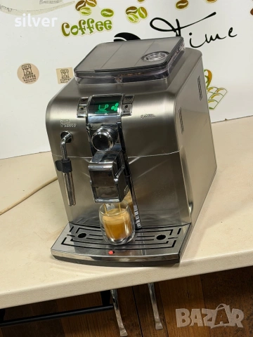Кафемашина кафе автомат Saeco Syntia с гаранция, снимка 3 - Кафемашини - 53080740