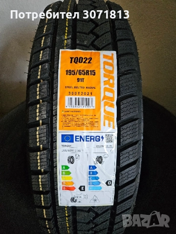 195 65 15 зимни Torque 