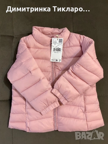 Яке за момиче Mango baby girl, снимка 2 - Детски якета и елеци - 52892067